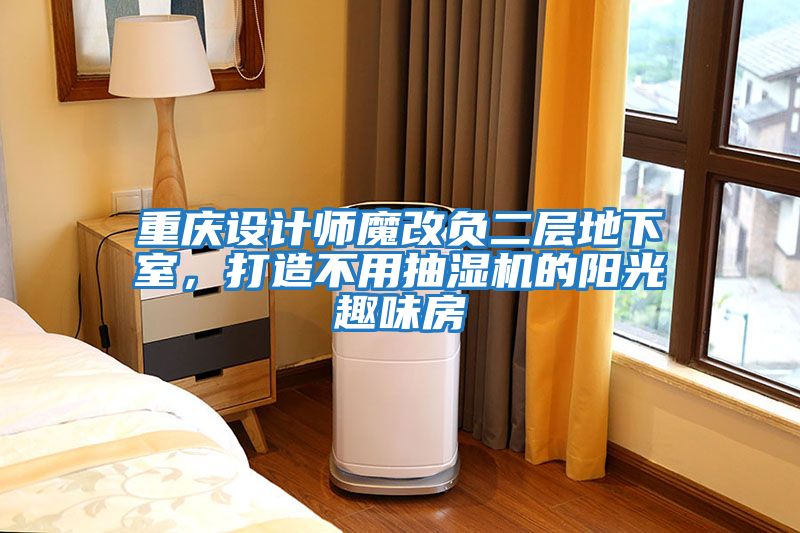 重慶設計師魔改負二層地下室，打造不用抽濕機的陽(yáng)光趣味房
