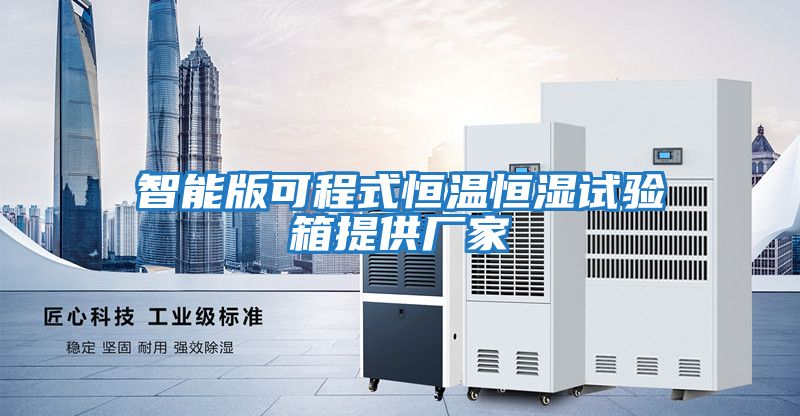 智能版可程式恒溫恒濕試驗箱提供廠(chǎng)家