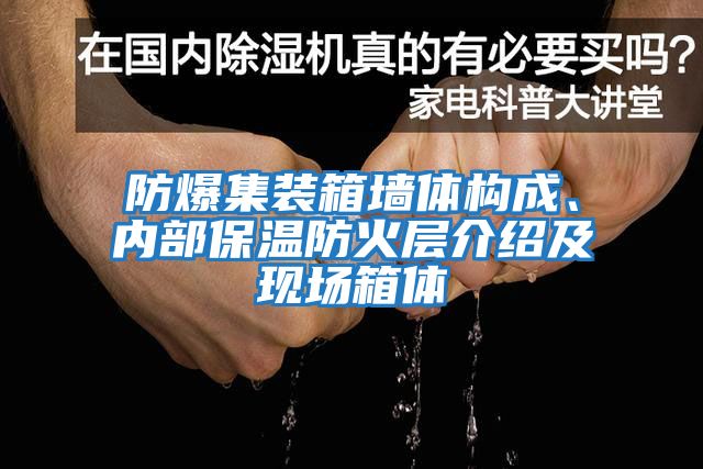 防爆集裝箱墻體構成、內部保溫防火層介紹及現場(chǎng)箱體