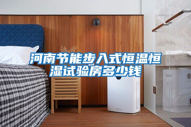 河南節能步入式恒溫恒濕試驗房多少錢(qián)