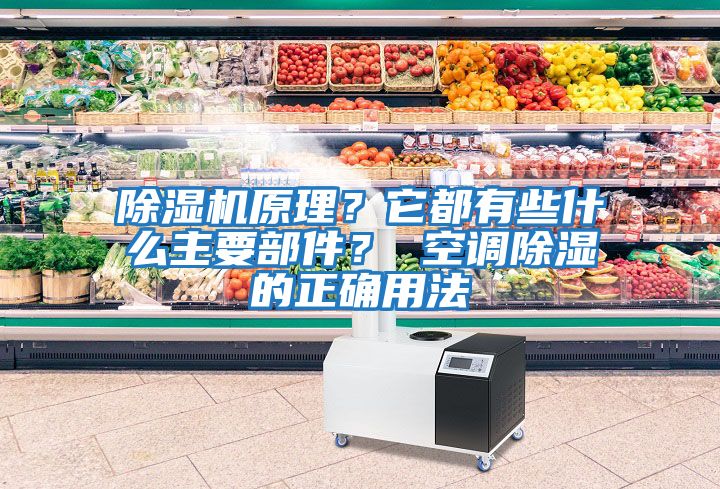 除濕機原理？它都有些什么主要部件？ 空調除濕的正確用法