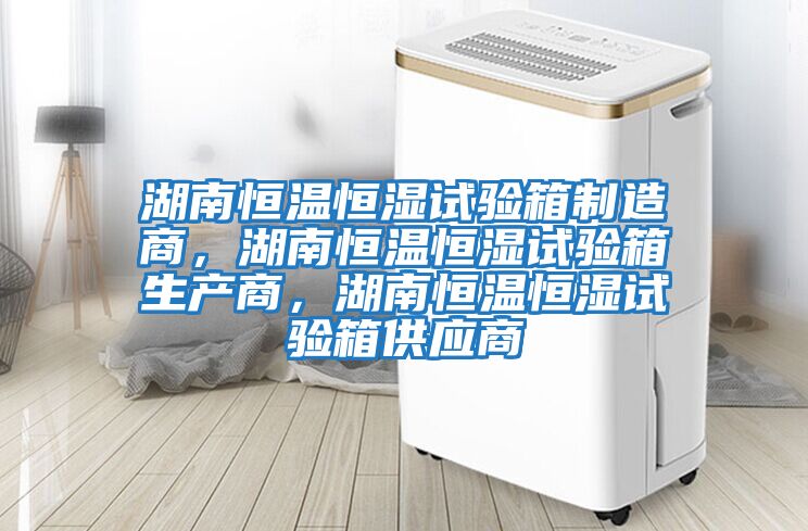 湖南恒溫恒濕試驗箱制造商，湖南恒溫恒濕試驗箱生產(chǎn)商，湖南恒溫恒濕試驗箱供應商
