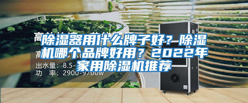 除濕器用什么牌子好？除濕機哪個(gè)品牌好用？2022年家用除濕機推薦