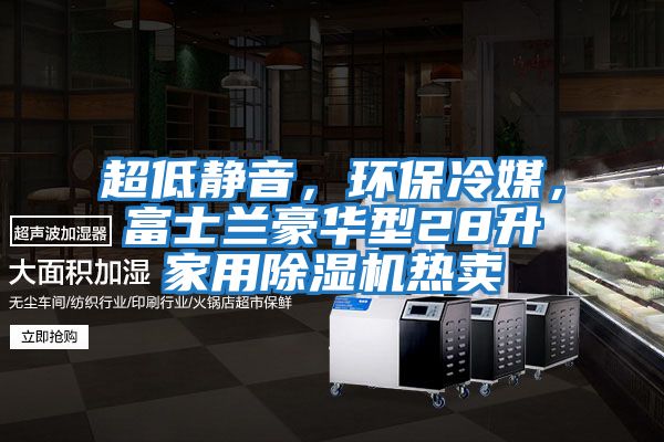 超低靜音，環(huán)保冷媒，富士蘭豪華型28升家用除濕機熱賣(mài)