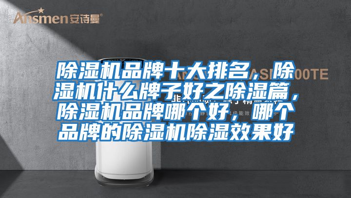 除濕機品牌十大排名，除濕機什么牌子好之除濕篇，除濕機品牌哪個(gè)好，哪個(gè)品牌的除濕機除濕效果好
