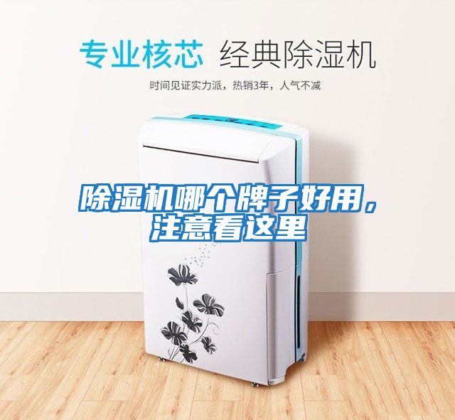 除濕機哪個(gè)牌子好用，注意看這里