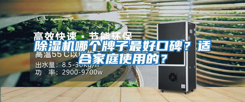 除濕機哪個(gè)牌子最好口碑？適合家庭使用的？