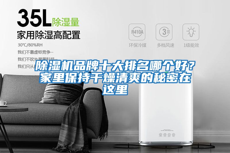 除濕機品牌十大排名哪個(gè)好？家里保持干燥清爽的秘密在這里