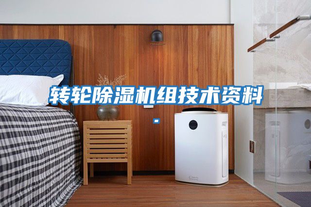 轉輪除濕機組技術(shù)資料.