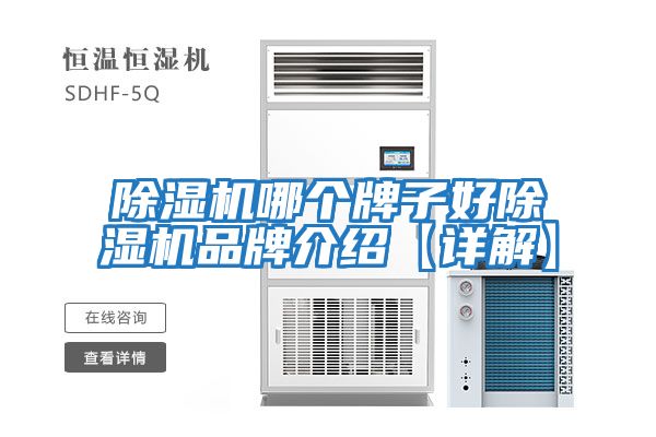 除濕機哪個(gè)牌子好除濕機品牌介紹【詳解】