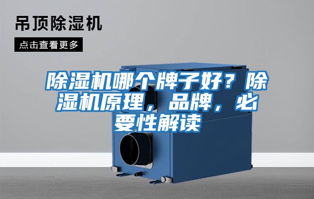 除濕機哪個(gè)牌子好？除濕機原理，品牌，必要性解讀