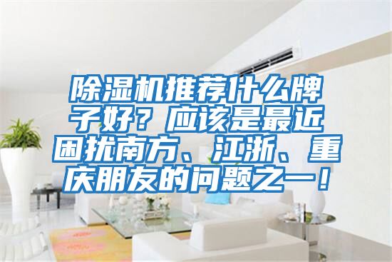 除濕機推薦什么牌子好？應該是最近困擾南方、江浙、重慶朋友的問(wèn)題之一！