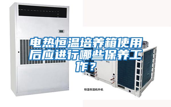 電熱恒溫培養箱使用后應進(jìn)行哪些保養工作？