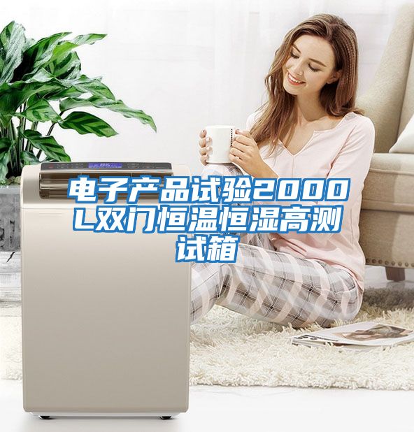 電子產(chǎn)品試驗2000L雙門(mén)恒溫恒濕高測試箱