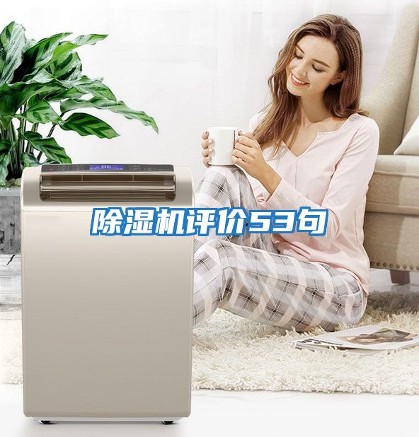 除濕機評價(jià)53句
