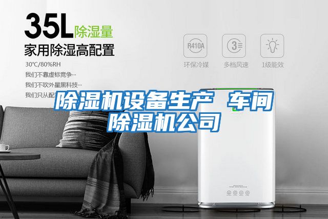 除濕機設備生產(chǎn) 車(chē)間除濕機公司
