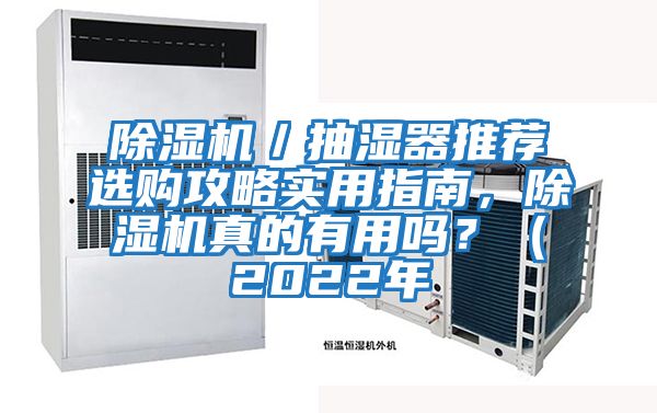 除濕機／抽濕器推薦選購攻略實(shí)用指南，除濕機真的有用嗎？（2022年