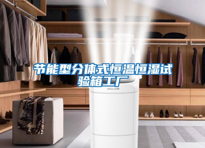 節能型分體式恒溫恒濕試驗箱工廠(chǎng)