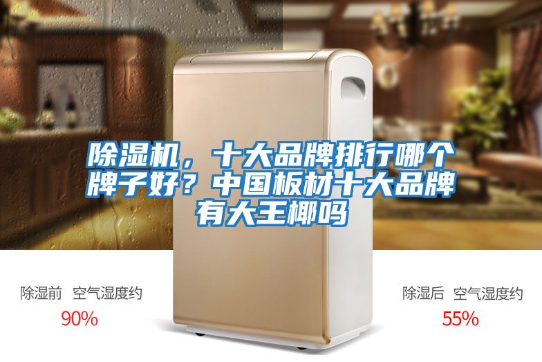 除濕機，十大品牌排行哪個(gè)牌子好？中國板材十大品牌有大王椰嗎