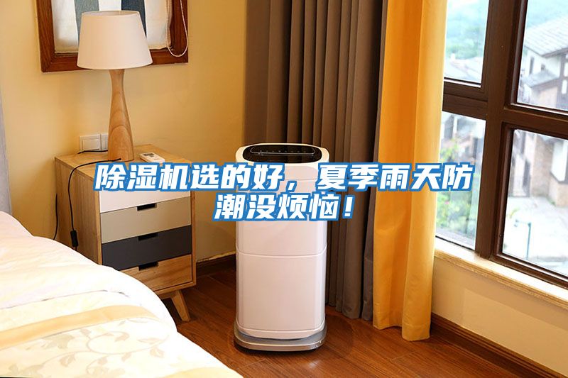除濕機選的好，夏季雨天防潮沒(méi)煩惱！