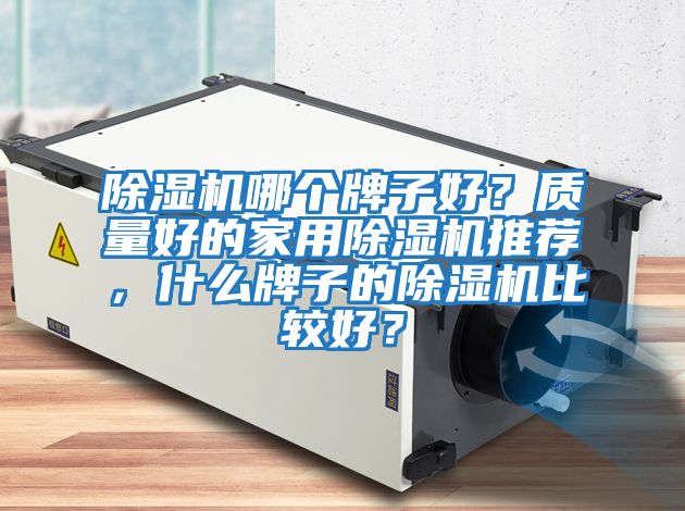 除濕機哪個(gè)牌子好？質(zhì)量好的家用除濕機推薦，什么牌子的除濕機比較好？