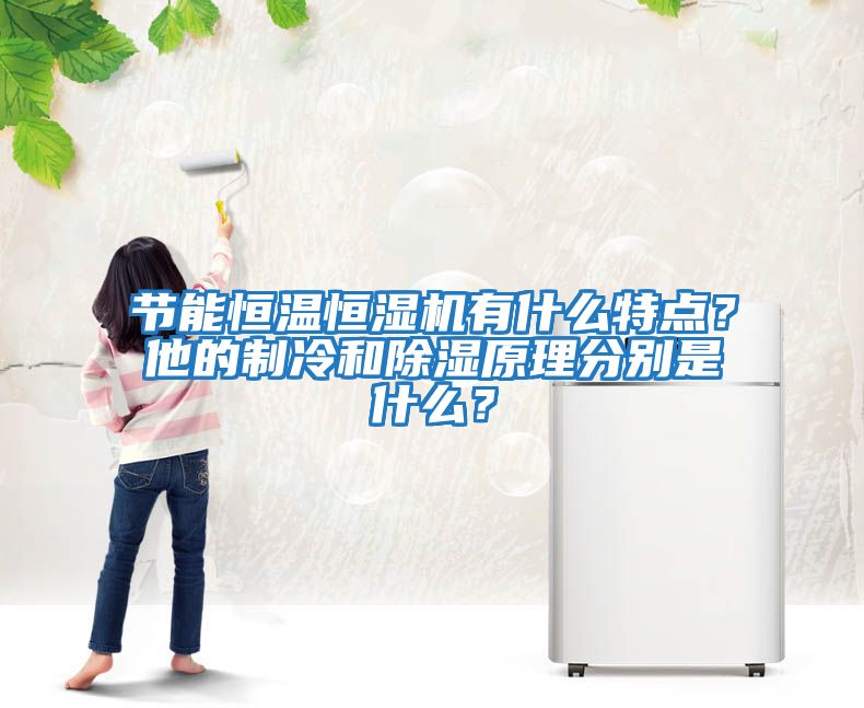 節能恒溫恒濕機有什么特點(diǎn)？他的制冷和除濕原理分別是什么？