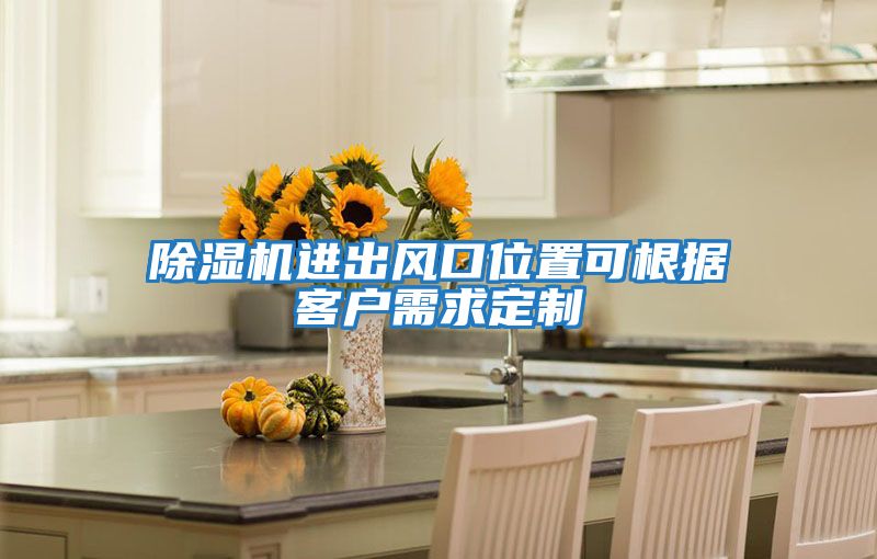 除濕機進(jìn)出風(fēng)口位置可根據客戶(hù)需求定制