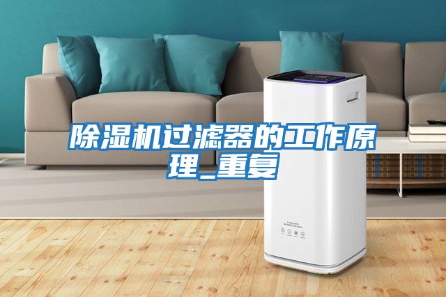 除濕機過(guò)濾器的工作原理_重復